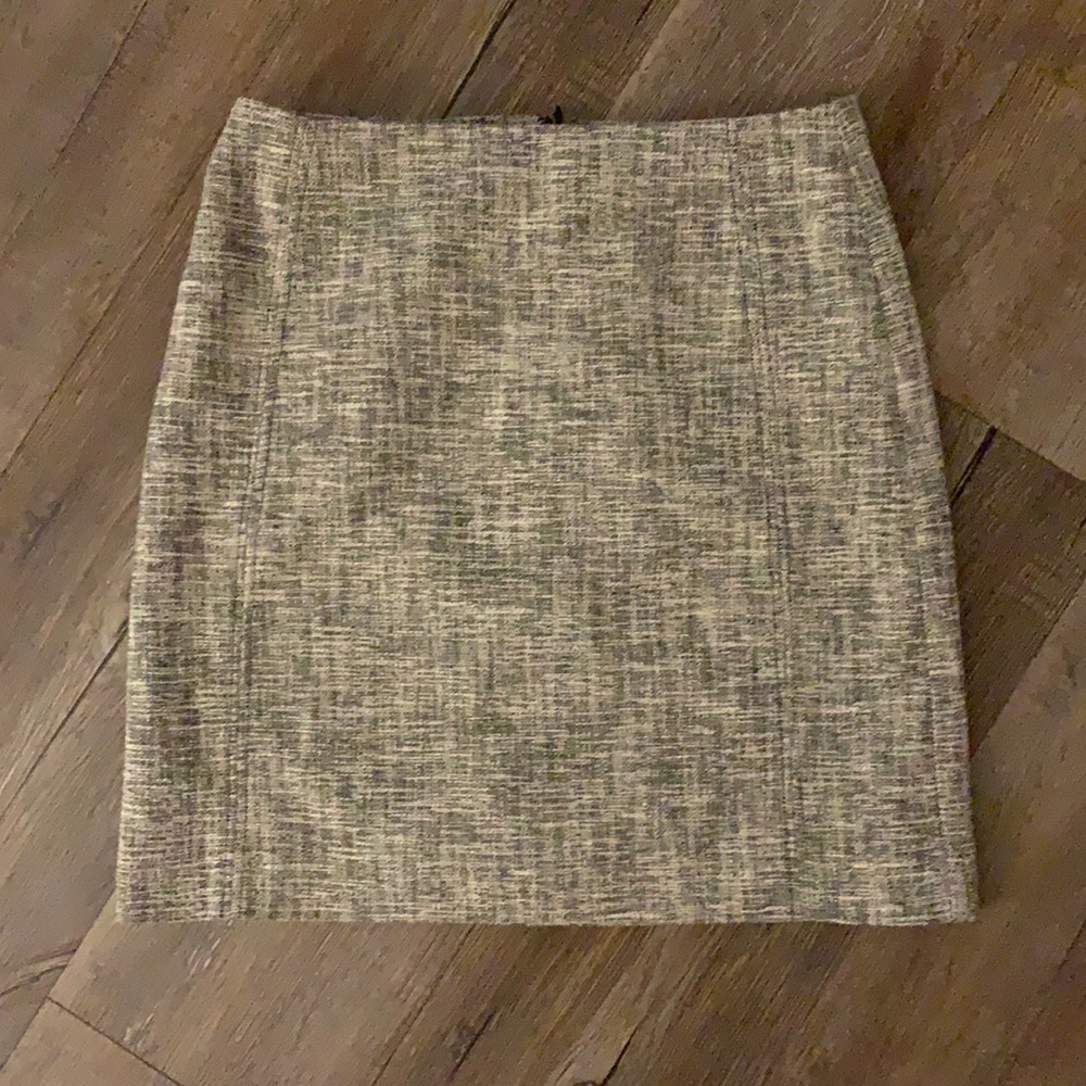 Loft Petites Tweed Skirt